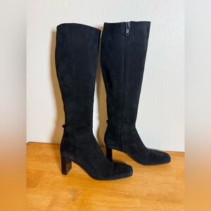 Anne Klein Black Heeled Boots